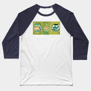 Japanese Pottery Baseball T-Shirt